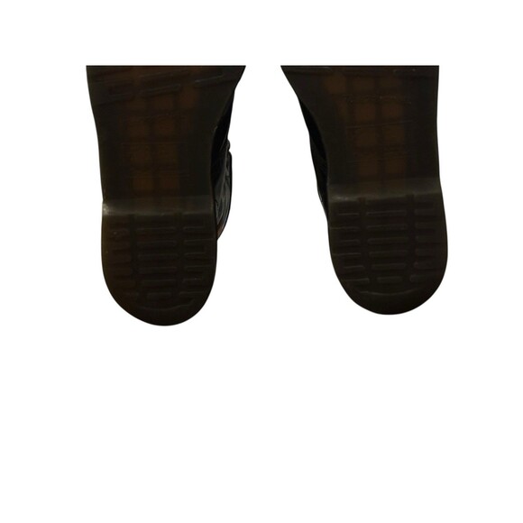 Dr. Martens Womens 1480W Black Leather Lace Up Ankle Combat Boots Sz 7 Grunge - Picture 15 of 16